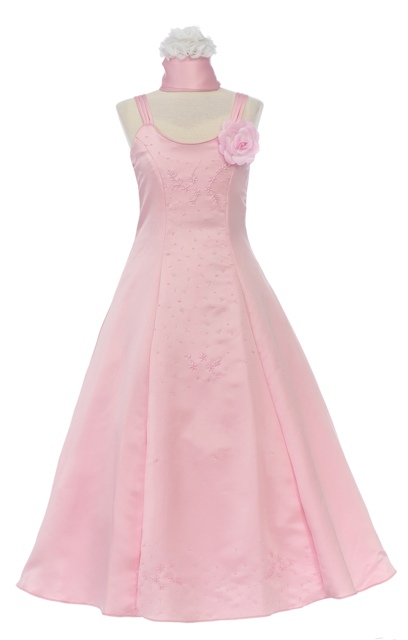 A-Line Formal Dress for Girls - Click Image to Close