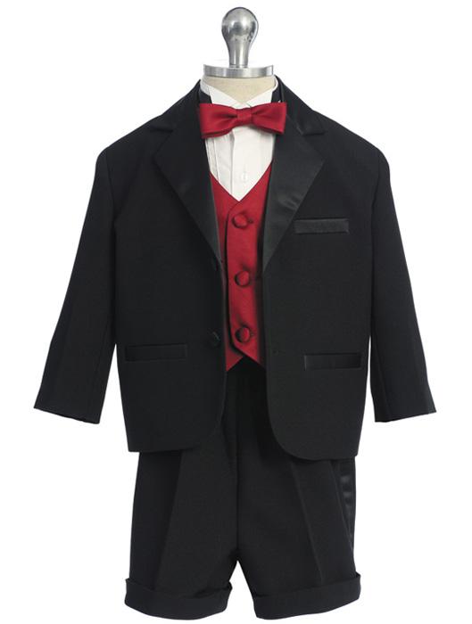 Boys Short Tuxedo Set - Click Image to Close