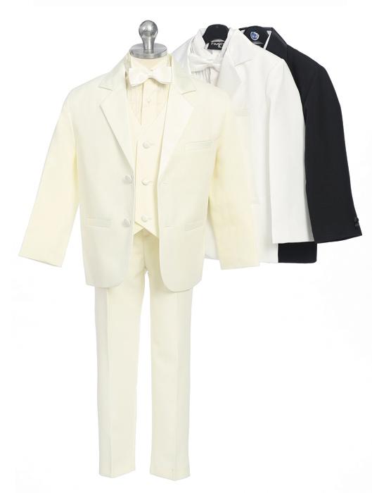 Boys Jacket Tuxedos with Vest - Click Image to Close