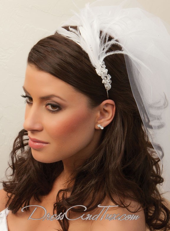 Single Feather Tiara - Click Image to Close