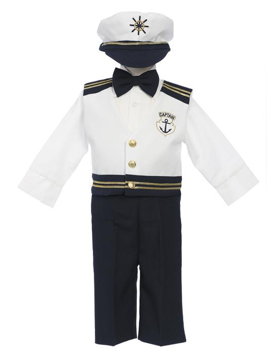 Boys Sailor Vest Set - Click Image to Close