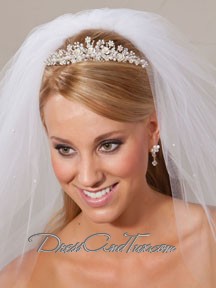 Beautiful Tall Wedding Tiara